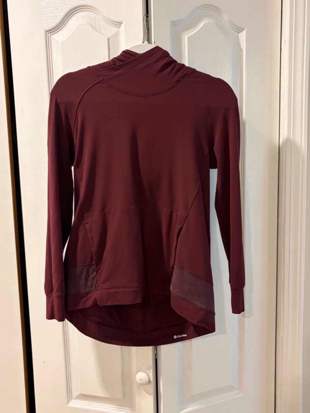 Lululemon Lightweight Burgundy Hoodie | Athleisure Pullover | - Picture 3 of 7